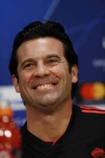 Rueda de prensa de Solari antes del partido de Champions contra el Ajax. Solari attends press conference PK Pressekonferenz before the Champions League match against Ajax. 