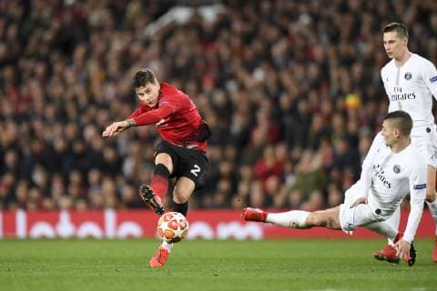 02 VICTOR LINDELOF (MAN) FOOTBALL : Manchester United ManU vs Paris SG - Ligue des Champions - 12 02 2019 AnthonyBIBARD FEP Panoramic 