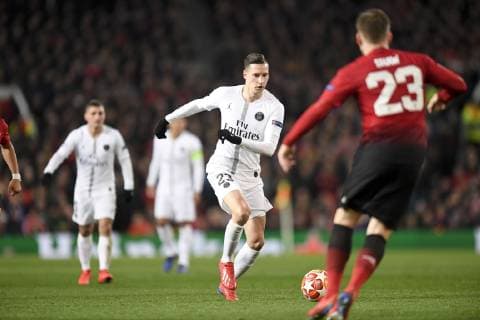 23 JULIAN DRAXLER (PSG) FOOTBALL : Manchester United ManU vs Paris SG - Ligue des Champions - 12 02 2019 AnthonyBIBARD FEP Panoramic 
