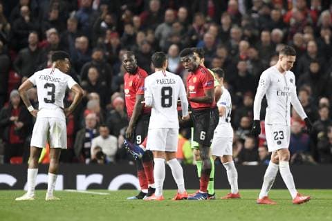06 PAUL POGBA (MAN) - COLERE FOOTBALL : Manchester United ManU vs Paris SG - Ligue des Champions - 12 02 2019 AnthonyBIBARD FEP Panoramic 
