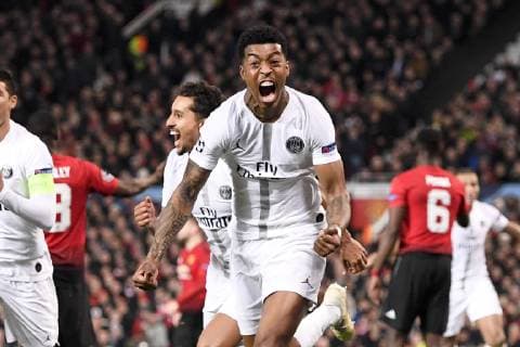 JOIE - 03 PRESNEL KIMPEMBE (PSG) FOOTBALL : Manchester United ManU vs Paris SG - Ligue des Champions - 12 02 2019 AnthonyBIBARD FEP Panoramic 