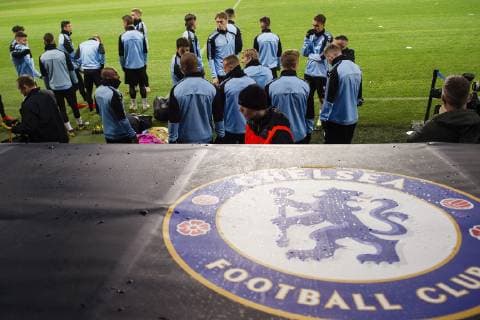 190213 Players of Malmö FF during a training session ahead of the Europa League match between Malmö FF and Chelsea on February 13 2019 in Malmö Photo Ludvig Thunman BILDBYRAN kod LT 35599,  Copyright: LUDVIGxTHUNMAN BB190213LT022