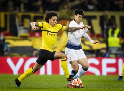 London 13 02 2019 Axel Witsel BvB Heung min Son Hotspur Tottenham Hotspur Borussia Dortmund