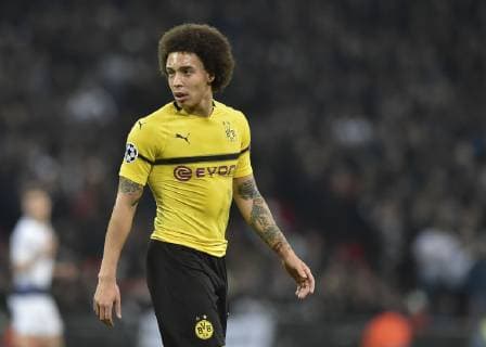 England London 13 02 2019 UEFA Champions League 2018 19 Season Round of 16 First leg Tottenham Hotspur FC BV Borussia Dortmund Axel Witsel Borussia Dortmund looks on DeFodi056