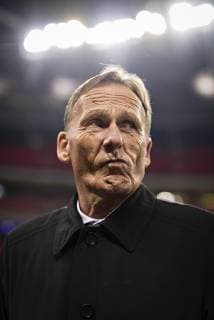 London 13 02 2019 Managing Director Hans Joachim Watzke BvB disappoints Tottenham Hotspur Borussia Dortmund