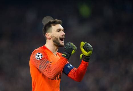 Tottenham s Hugo Lloris celebrating 3th goal during the UEFA Champions League match between Tottenham Hotspur and Borussia Dortmund at Wembley Stadium, London, England on 13 February 2019. Copyright: xAndrewxAleksiejczukx PMI-2621-0021
