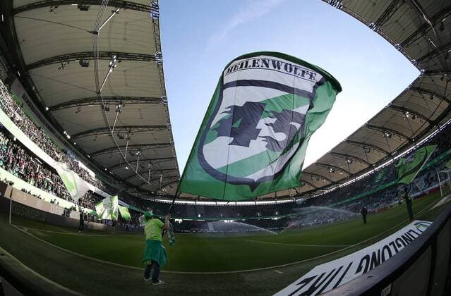 Volkswagenarena View into the stadium DFL regulations prohibit any use of photographs as image sequences and or quasi video According to the DFL German Football League it is forbidden to use or have used photos taken in the stadium and or from the match in the form of sequence pictures and or video-like photo sequences.