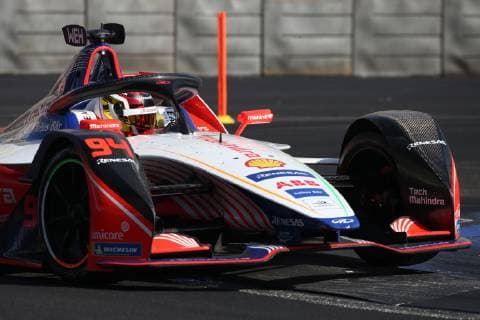 Pascual Wehrlein GER in Mahindra M5 Electro Free practice for Formula E Grand Prix Mexico City 16 02 2019