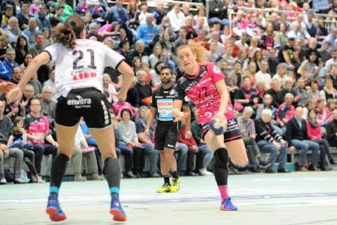 Maren Weigel TusSies Metzingen 22 TusSies Metzingen Handball HBF Ligaspiel 16 02 2019 Photo TBaur Eibner TusSies Metzingen vs Neckarsulmer Sport Union Metzingen Copyright: xEIBNER TobiasxBaurx EP_TBR