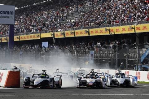 Oliver Rowland GB Nissan e dams FIA Formula E Mexico FIA Formula E 2019 www.kraelingbildagentur.de