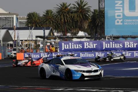 Safety Car FIA Formula E Mexico FIA Formula E 2019 www.kraelingbildagentur.de