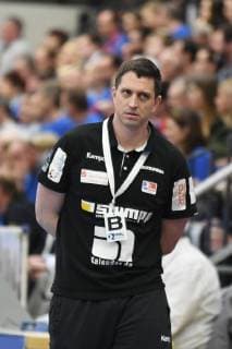Jens Buerkle Trainer HBW Balingen Weilstetten HBW Balingen Weilstetten vs ASV Hamm Westfalen 2 Handball Bundesliga 22 Matchday 16 02 2019 HBW Balingen Weilstetten vs ASV Hamm Westfalen 2 Handball Bundesliga 22 Matchday 16 02 2019 Balingen Copyright: xEIBNER Florian_Schustx EP_SCHUST