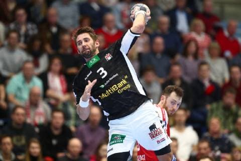 Scored by Stefan Schroeder Hamburg TuS Ferndorf Handball Sport Verein Hamburg Handball 2 Liga 16 02 2019 TuS Ferndorf Handball Sport Verein Hamburg Handball 2 Liga 16 02 2019 Gummersbach Copyright: xEIBNER RenexWeissx EP_RWS