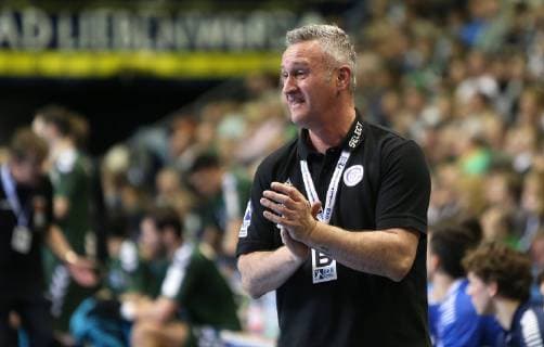 17 02 2019 Handball 1 Bundesliga 21 Matchday Foxes Berlin VfL Gummersbach Picture Denis Bahtijarevic Coach VfL Gummersbach Handball 1 Bundesliga Foxes Berlin VfL Gummersbach