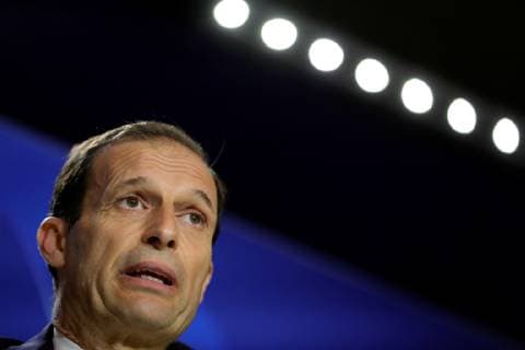 Juventus head coach Massimiliano Allegri attends a press conference PK Pressekonferenz at the Wanda Metropolitano stadium in Madrid, Spain, 19 February 2019. Juventus will face Atletico Madrid on a UEFA Champions League round of 16 first leg soccer match on 20 February 2019. Juventus presser !ACHTUNG: NUR REDAKTIONELLE NUTZUNG!  Copyright: xJuanJoxMartinx GRAF249 20190219-636862027107779787
