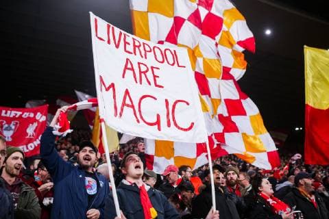FC Liverpool Fan Symbolfoto GER UEFA Champions League Round of sixteen FC Liverpool FC Bayern Munich 19 02 2019 Liverpool Copyright: xTomxWellerx xEibner-Pressefotox EP_twr