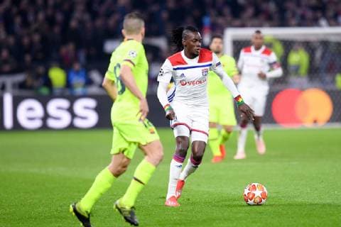 10 BERTRAND TRAORE (OL) FOOTBALL : Lyon vs Barcelone - Ligue des Champions - 19 02 2019 FEP Panoramic 