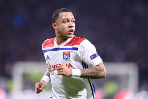 11 MEMPHIS DEPAY (OL) FOOTBALL : Lyon vs Barcelone - Ligue des Champions - 19 02 2019 FEP Panoramic 