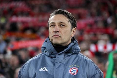 Football - 2018 2019 UEFA Champions League - Round of Sixteen, First Leg: Liverpool vs. Bayern Munich Nico Kovac manager of Bayern Munich at Anfield. COLORSPORT LYNNE CAMERON 