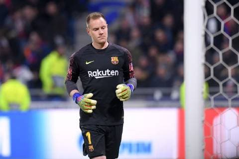01 MARC ANDRE TER STEGEN (BAR) FOOTBALL : Lyon vs Barcelone - Ligue des Champions - 19 02 2019 FEP Panoramic 