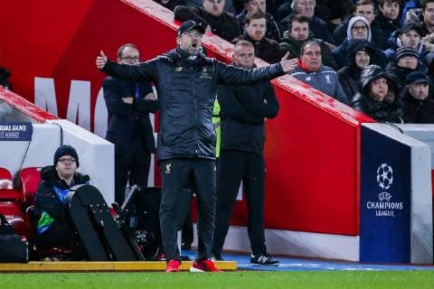 Coach Juergen Klopp FC Liverpool gestures GER UEFA Champions League round of sixteen FC Liverpool FC Bayern Munich 19 02 2019 Liverpool Copyright: xTomxWellerx xEibner-Pressefotox EP_twr