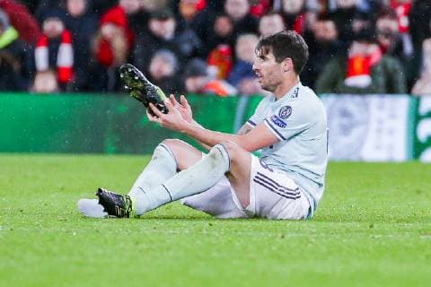 Javi Martinez FC Bayern Muenchen dissatisfied GER UEFA Champions League Round of 16 FC Liverpool FC Bayern Muenchen 19 02 2019 Liverpool Copyright: xTomxWellerx xEibner-Pressefotox EP_twr