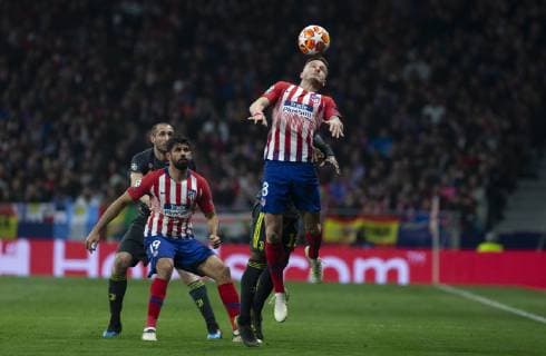 Saul Niguez of Atletico de Madrid during the UEFA Champions League 2018 19 Round of 16 First Leg match between Atletico de Madrid and Juventus at Wanda Metropolitano Stadium in Madrid on January 20 2019 Photo by Guille M Cordon Press Cordon Press,  xGuillermoxMartinezx xUEFAxChampionsxLeaguex2018 19:xAtleticoxdexMadridxvsxJuventusx