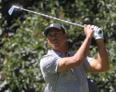US golfer Tiger Woods in action during a previous training to the tournament World Golf Championships-Mexico Championship 2019 , in Mexico City, Mexico, 20 February 2019. World Golf Championships-Mexico Championship 2019 !ACHTUNG: NUR REDAKTIONELLE NUTZUNG!  Copyright: xMarioxGuzmánx AME5990 20190220-636862960176585227