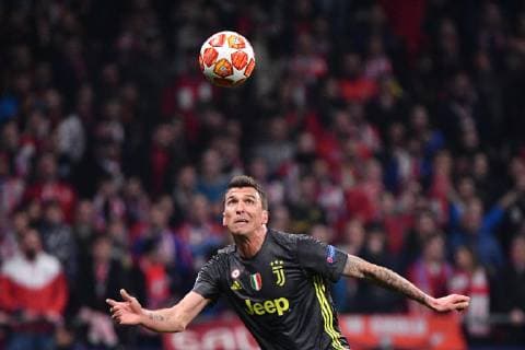 Photo Alfredo Falcone - LaPresse20 02 2019 Roma (Italy SoccerAtletico Madrid - JuventusUefa Champions League 2018 2019 - Wanda Metropolitano Stadium of MadridIn the pic:mandzukic  Copyright: xAlfredoxFalconex-xLaPressex