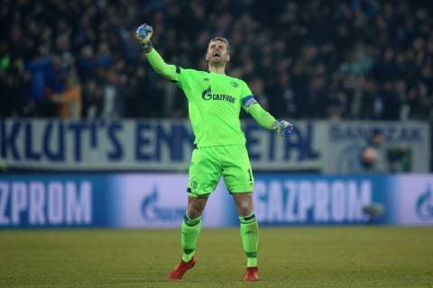 20 02 2019 Football Season 2018 2019 Champions League Round of 16 FC Schalke 04 Manchester City Ralf Fährmann FC Schalke 04 Gelsenkirchen Veltins Arena Germany