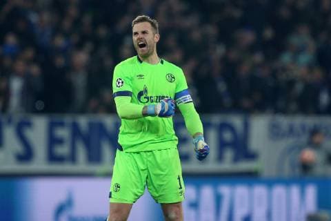 20 02 2019 Football Season 2018 2019 Champions League Round of 16 FC Schalke 04 Manchester City Ralf Fährmann FC Schalke 04 Gelsenkirchen Veltins Arena Germany