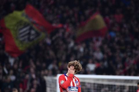 Photo Alfredo Falcone - LaPresse20 02 2019 Roma (Italy SoccerAtletico Madrid - JuventusUefa Champions League 2018 2019 - Wanda Metropolitano Stadium of MadridIn the pic:griezmann  Copyright: xAlfredoxFalconex-xLaPresse ALFREx