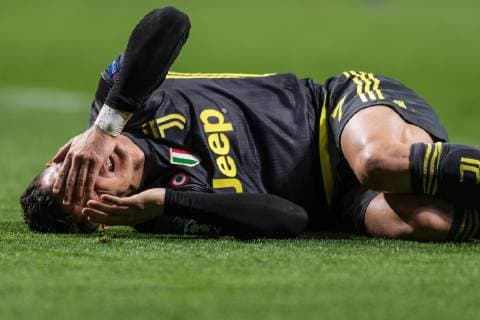 Madrid Spain 20 02 2019 UEFA Champions League 2018 19 Season Round of 16 Atletico Madrid Juventus Turin Cristiano Ronaldo Juventus DeFodi531