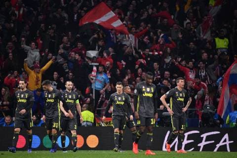 Photo Alfredo Falcone - LaPresse20 02 2019 Roma (Italy SoccerAtletico Madrid - JuventusUefa Champions League 2018 2019 - Wanda Metropolitano Stadium of MadridIn the pic: juventus frustation  Copyright: xAlfredoxFalconex-xLaPresse ALFREx