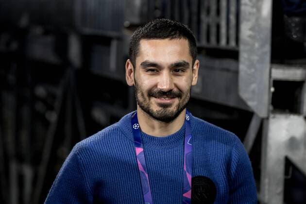 20 02 2019 Football Season 2018 2019 Champions League Round of 16 FC Schalke 04 Manchester City Ilkay Gündogan Manchester City Gelsenkirchen Veltins Arena Germany