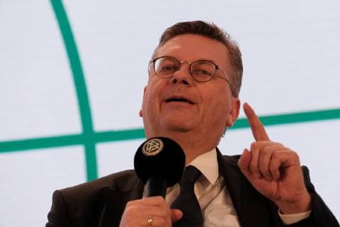 22 02 2019 xkhx Kassel The German Football Association wants to strengthen its base with the 3 Amateur Football Congress DFB President Reinhard Grindel