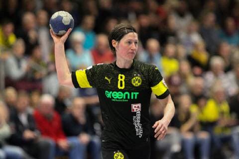 Anne Müller Dortmund Handball 1 Bundesliga Women Handball Borussia Dortmund vs. Bayer 04 Leverkusen Herdecke Sporthalle Bleichstein 22 02 2019 Herdecke Sporthalle Bleichstein NRW Germany