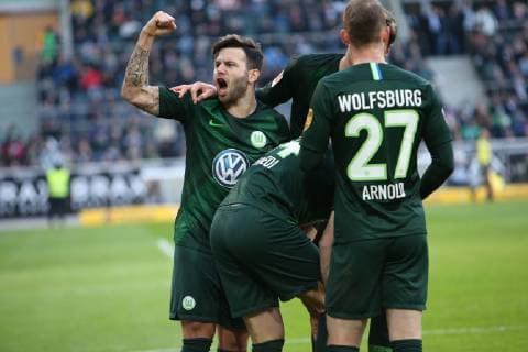 23 02 2019 Soccer GER Season 2018 2019 1 Bundesliga 23 Matchday VFL Borussia Mönchengladbach VfL Wolfsburg Admir Mehmedi 14 WOB scored to 0 2 DFL REGULATIONS PROHIBIT ANY USE OF PHOTOGRAPHS AS IMAGE SEQENCES AND OR QUASI VIDEO 1 Soccer Bundesliga Borussia Mönchengladbach VfL Wolfsburg 23 Matchday