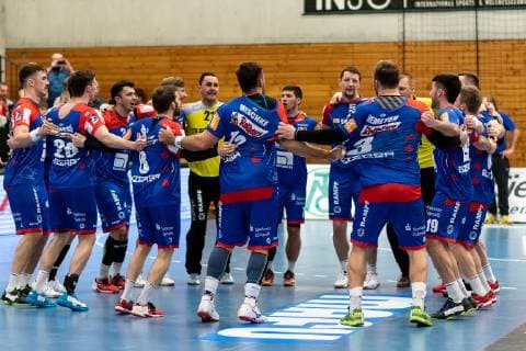 Jubilee BalingenHBW Balingen Weilstetten vs HC Elbflorenz Dresden Handball DKB Men 2 Bundesliga 23 Matchday Season 18 19 GER 23 02 2019 HBW Balingen Weilstetten vs HC Elbflorenz Dresden Handball DKB Men 2 Bundesliga 23 Matchday Season 18 19 GER 23 02 2019 Balingen Copyright: xEIBNER WolfgangxFrankx EP_WFK