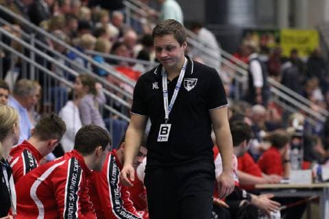 Michael Lerscht Coach TuS Ferndorf ASV Hamm Westphalia vs. TuS Ferndorf Handball 2 Bundesliga 23 02 2019 ASV Hamm Westphalia vs. TuS Ferndorf Handball 2 Bundesliga 23 02 2019 Hamm Copyright: xEIBNER JanxStrohdiekx EP_JSK