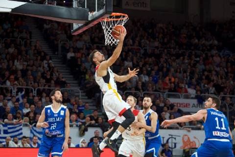 Basketball Bamberg 24 02 2019 European Qualifier WM 2019 Germany GER Greece GRE Ismet Akpinar Germany No 08