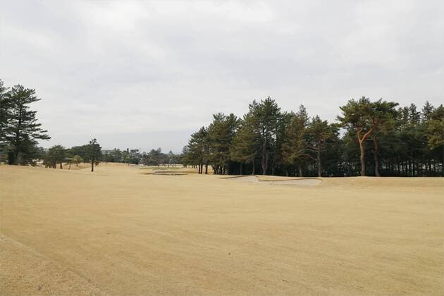 Tokyo Olympics golf venue Photo taken on Feb. 25, 2019, shows the 18th hole of the Kasumigaseki Country Club, the 2020 Summer Olympics venue for golf, in Kawagoe, Saitama Prefecture, eastern Japan. 