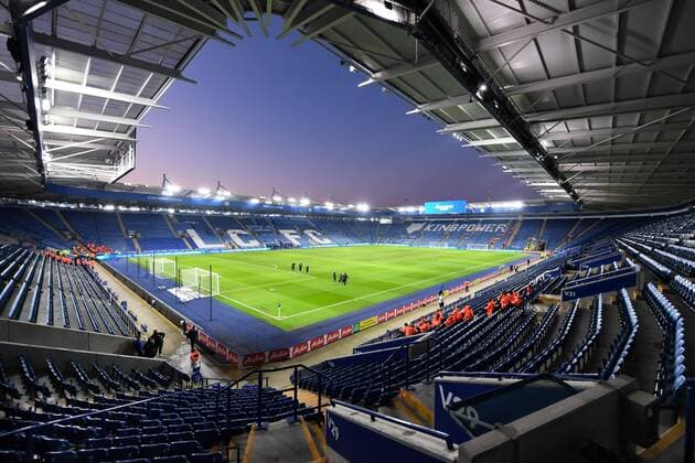 Leicester City v Brighton and Hove Albion Premier League General view of the King Power Stadium, home of Leicester City ahead of during the Premier League match at the King Power Stadium, Leicester Content Not Available For UK Newspapers Copyright: xMartynxHaworthx FIL-12940-0003