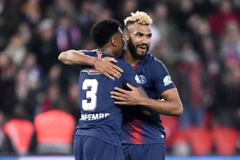 JOIE - 17 ERIC MAXIM CHOUPO MOTING (PSG) FOOTBALL : Paris SG vs Dijon - Coupe de France - 26 02 2019 AnthonyBIBARD FEP Panoramic 