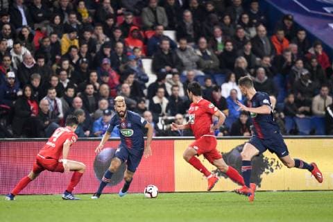 17 ERIC MAXIM CHOUPO MOTING (PSG) FOOTBALL : Paris SG vs Dijon - Coupe de France - 26 02 2019 AnthonyBIBARD FEP Panoramic 