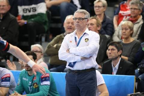 SG Flensburg Handewitt vs. HBC Nantes Handball EHF Champions League Group Phase 27 02 19 Thierry Anti HBC Nantes Coach xmmkx