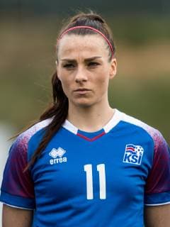 Hallbera Gudny Gisladottir of Iceland women during the Algarve Cup 2019 match between Canada and Iceland at Estadio Municipal Bela Vista on February 27, 2019 in Parchal, Portugal Algarve Cup 2019 2018 2019 xVIxVIxImagesx xGerritxvanxKeulenxIVx 13767755