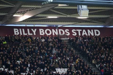 2nd March 2019, London Stadium, London, England; EPL Premier League football, West Ham United versus Newcastle United; Billy Bonds Stand  ActionPlus12110145 JohnxPatrickxFletcher