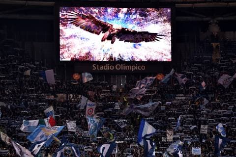 Lazio supporters Roma 2-3-2019 Stadio Olimpico Football Serie A 2018 2019 SS Lazio - AS Roma Foto Andrea Staccioli Insidefoto andreaxstaccioli