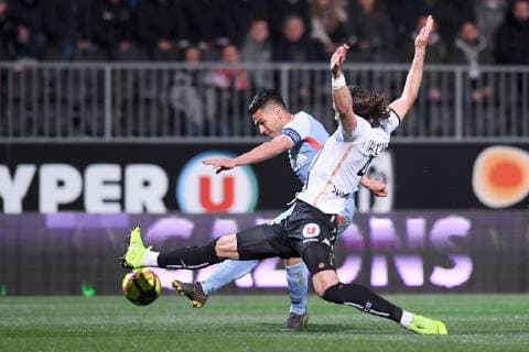 Sport Bilder des Tages 09 RADAMEL FALCAO (MONA) FOOTBALL : Angers vs Monaco - Ligue 1 Conforama - 02 03 2019 FEP Panoramic 